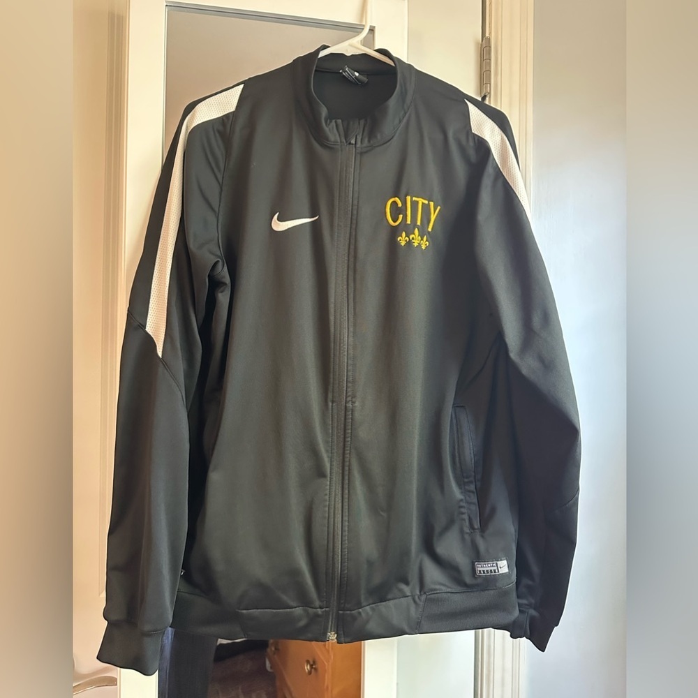 Nike dry-fit full zip soccer jacket - Lou City